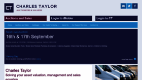 What Charlestaylor.co.uk website looked like in 2020 (3 years ago)