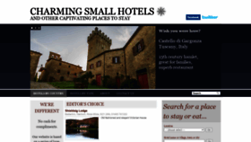 What Charmingsmallhotels.co.uk website looked like in 2020 (3 years ago)