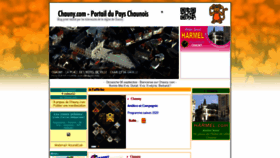 What Chauny.com website looked like in 2020 (3 years ago)
