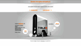 What Chirurgicka-ocel-sperky.cz website looked like in 2020 (3 years ago)