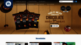 What Chocolates.com.pe website looked like in 2020 (3 years ago)