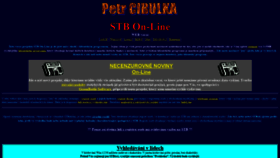 What Cibulka.com website looked like in 2020 (3 years ago)