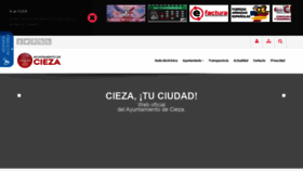 What Cieza.net website looked like in 2020 (3 years ago)