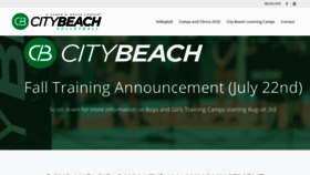 What Citybeach.com website looked like in 2020 (3 years ago)