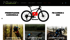 What Ciclimontanini.com website looked like in 2020 (4 years ago)