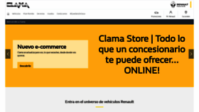 What Clama.com.ar website looked like in 2020 (3 years ago)