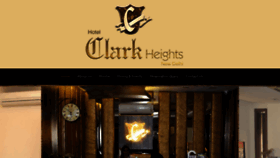 What Clarkhotels.com website looked like in 2020 (3 years ago)
