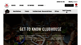 What Clubhouse.ca website looked like in 2020 (3 years ago)