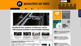 What Cm-viseu.pt website looked like in 2020 (3 years ago)