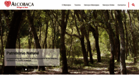 What Cm-alcobaca.pt website looked like in 2020 (3 years ago)