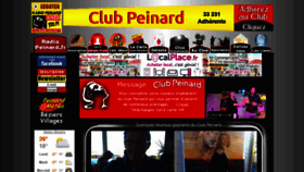 What Clubpeinard.com website looked like in 2020 (3 years ago)