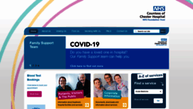 What Coch.nhs.uk website looked like in 2020 (3 years ago)