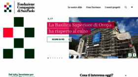 What Compagniadisanpaolo.it website looked like in 2020 (3 years ago)