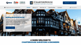 What Charterhouse-surveyors.co.uk website looked like in 2020 (3 years ago)