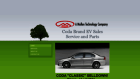 What Codacars.com website looked like in 2020 (3 years ago)