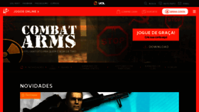 What Combatarms.com.br website looked like in 2020 (3 years ago)