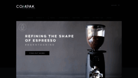 What Compak.es website looked like in 2020 (4 years ago)