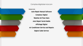 What Compteurdigitalservice.com website looked like in 2020 (3 years ago)