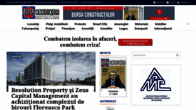 What Constructiibursa.ro website looked like in 2020 (5 years ago)