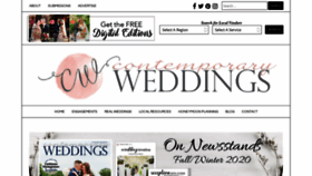 What Contemporarybride.com website looked like in 2020 (3 years ago)