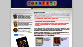 What Corbitts.com website looked like in 2020 (3 years ago)
