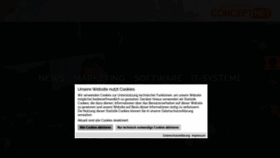What Conceptnet.de website looked like in 2020 (4 years ago)