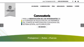 What Congresoags.gob.mx website looked like in 2020 (3 years ago)