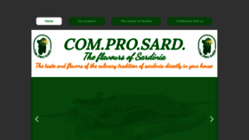 What Comprosard.com website looked like in 2020 (3 years ago)