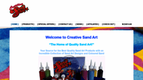 What Creativesandart.co.za website looked like in 2020 (3 years ago)