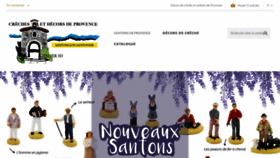 What Creche-decor-provence.com website looked like in 2020 (3 years ago)