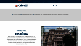 What Crivelli.com.br website looked like in 2020 (3 years ago)