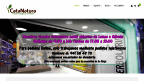 What Catanatura.com website looked like in 2020 (3 years ago)