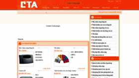 What Cta.vn website looked like in 2020 (3 years ago)