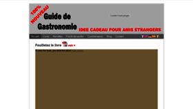 What Cuisine-francaise.org website looked like in 2020 (3 years ago)