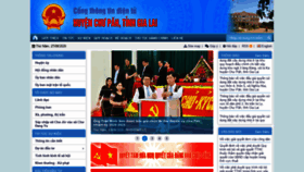 What Chupah.gialai.gov.vn website looked like in 2020 (3 years ago)