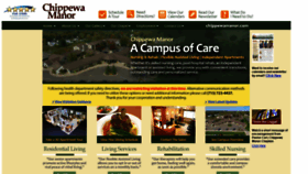 What Chippewamanor.com website looked like in 2020 (3 years ago)