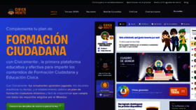 What Civicamente.cl website looked like in 2020 (3 years ago)