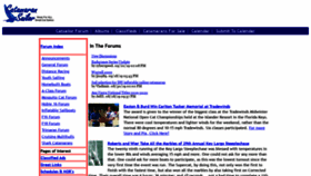 What Catsailor.com website looked like in 2020 (3 years ago)