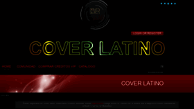 What Coverlatino.com website looked like in 2020 (3 years ago)