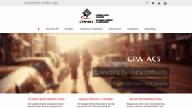 What Canadianparking.ca website looked like in 2020 (3 years ago)