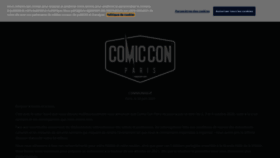 What Comic-con-france.com website looked like in 2020 (3 years ago)