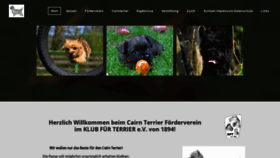 What Cairnfoerderverein.de website looked like in 2020 (3 years ago)