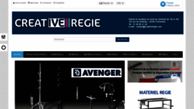 What Creativeregie-boutique.fr website looked like in 2020 (3 years ago)