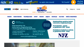 What Cozadzien.pl website looked like in 2020 (3 years ago)