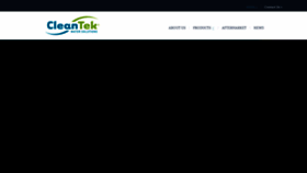 What Cleantekwater.com website looked like in 2020 (3 years ago)