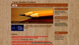 What Conhecer.org.br website looked like in 2020 (3 years ago)