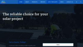What Continuumsolar.com.au website looked like in 2020 (3 years ago)