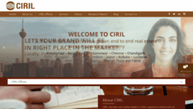 What Ciril.in website looked like in 2020 (3 years ago)