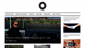 What Culinaryepicenter.com website looked like in 2020 (4 years ago)