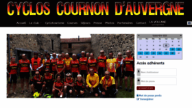 What Cyclos-cournon-auvergne.fr website looked like in 2020 (3 years ago)